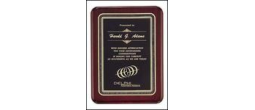 P3717  7 x 9 Rosewood Plaque Engraved