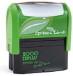 Green Printer 40, 15/16" x 2.385"
The Environmentally Responsible Self Inking Stamp