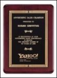 P3629 Plaque, 11 x 15 Rosewood Engraved