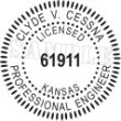 Rubber Stamp Engineer for State of
Kansas Electronic